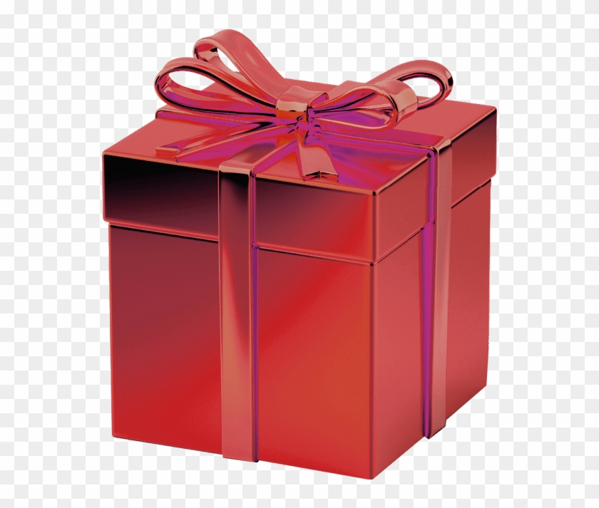 Red Gift Box Transparent Background Image - Gift Box Transparent Background #1073461