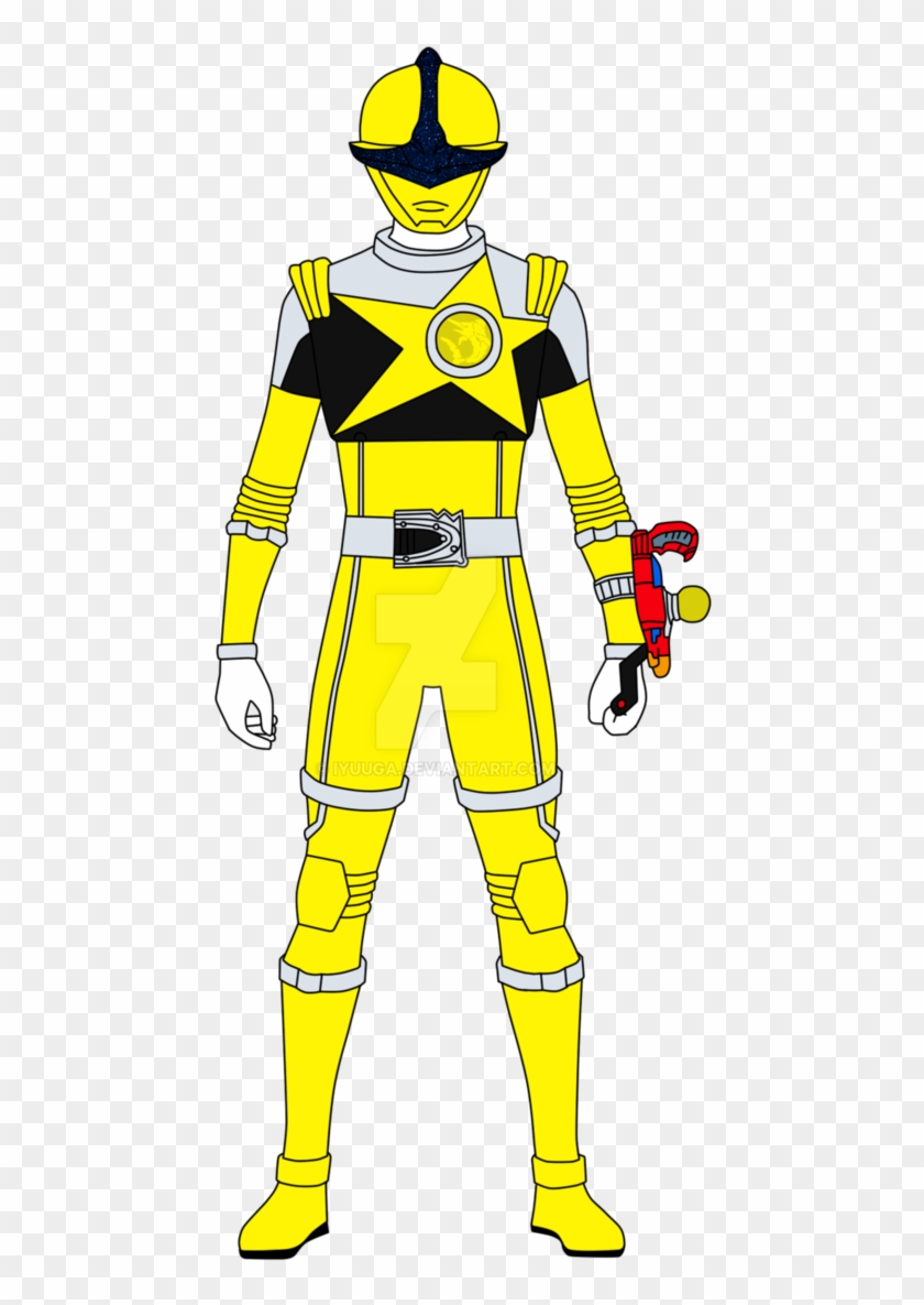 Kajiki Yellow By Iyuuga - Uchuu Sentai Kyuranger Deviantart #1073562