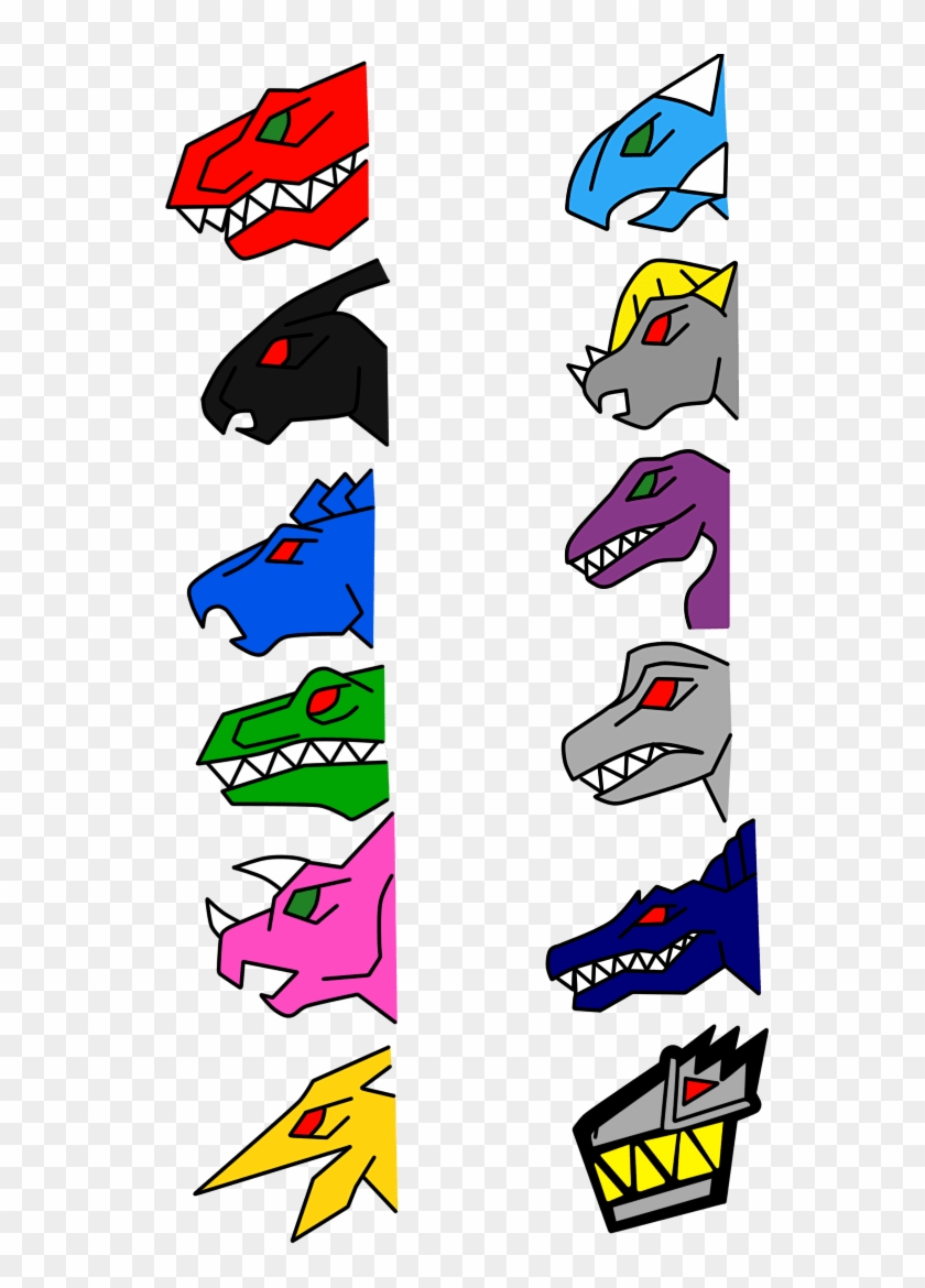 Logos De Los Power Rangers Dino Charge - Free Transparent PNG Clipart  Images Download