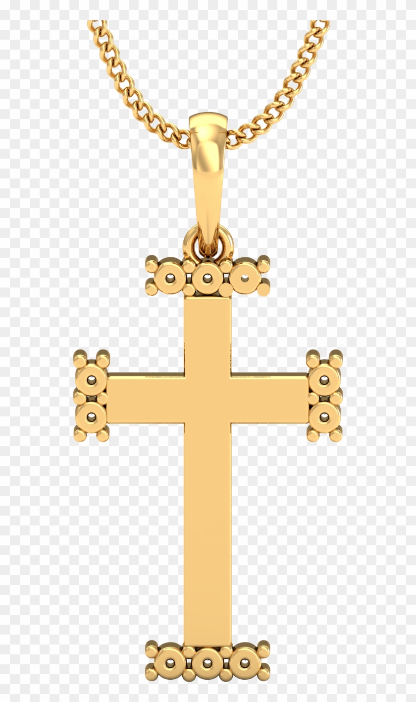 Divine Cross Diamond Pendant - Pendant #1073594