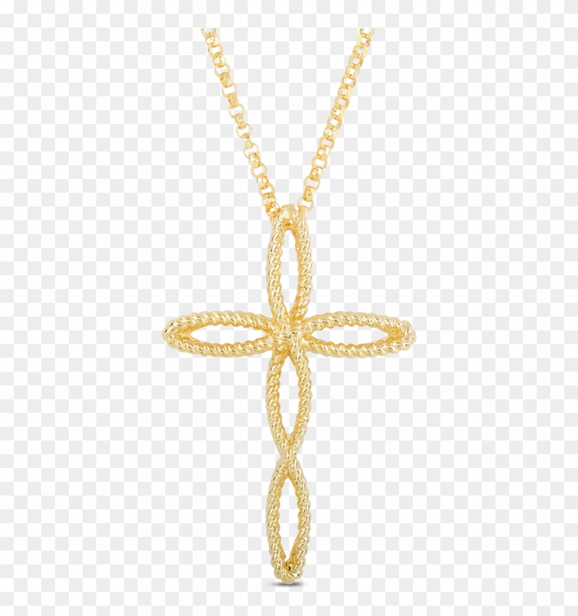 Popular Real Gold Cross Necklace Italian Pendant By - Pendant #1073686
