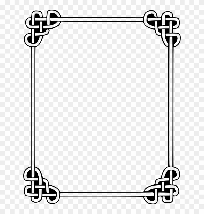 Free Celtic Frame - Celtic Clip Art Border #1073726