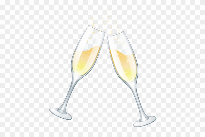Champagne Clipart Free Wedding Champagne Glasses Clipart - Champagne Glasses Clip Art #1073738