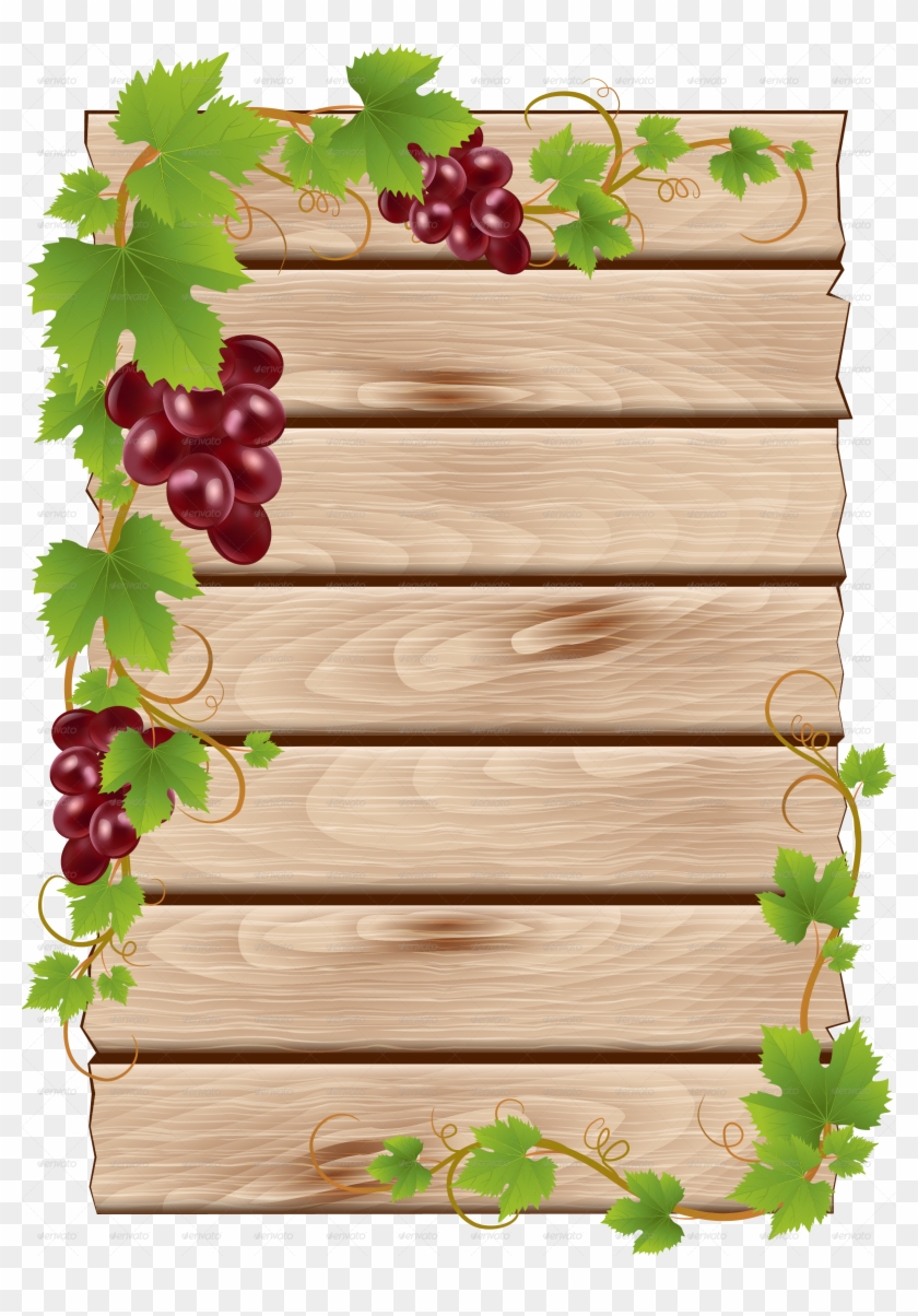 Background With Grapes Background With Grapes - Grape #1073770