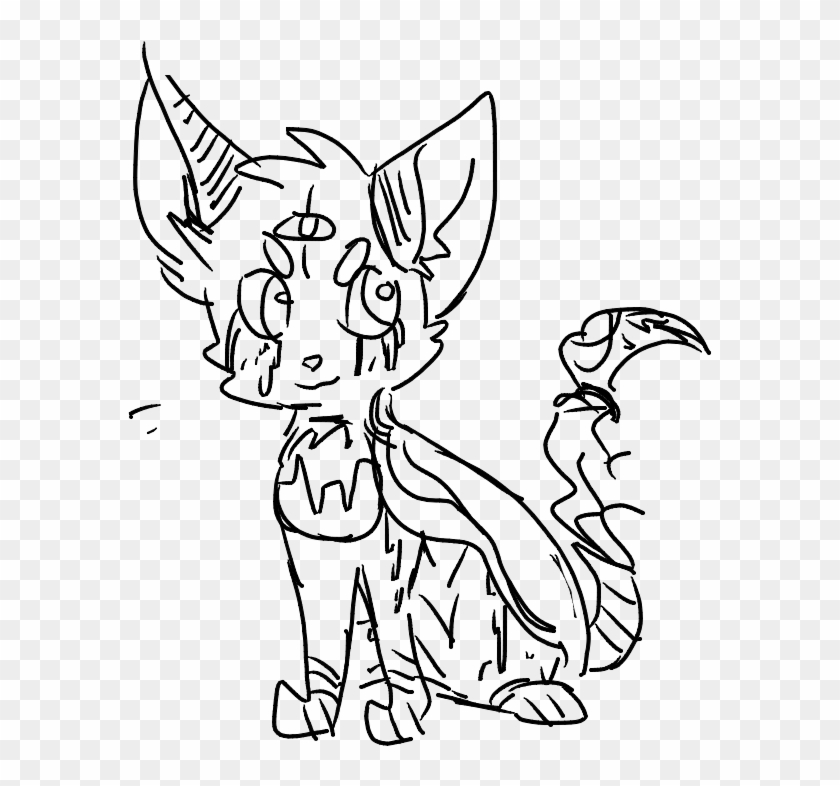 Cat Drawing Visual Arts Sketch - Cartoon #1073780