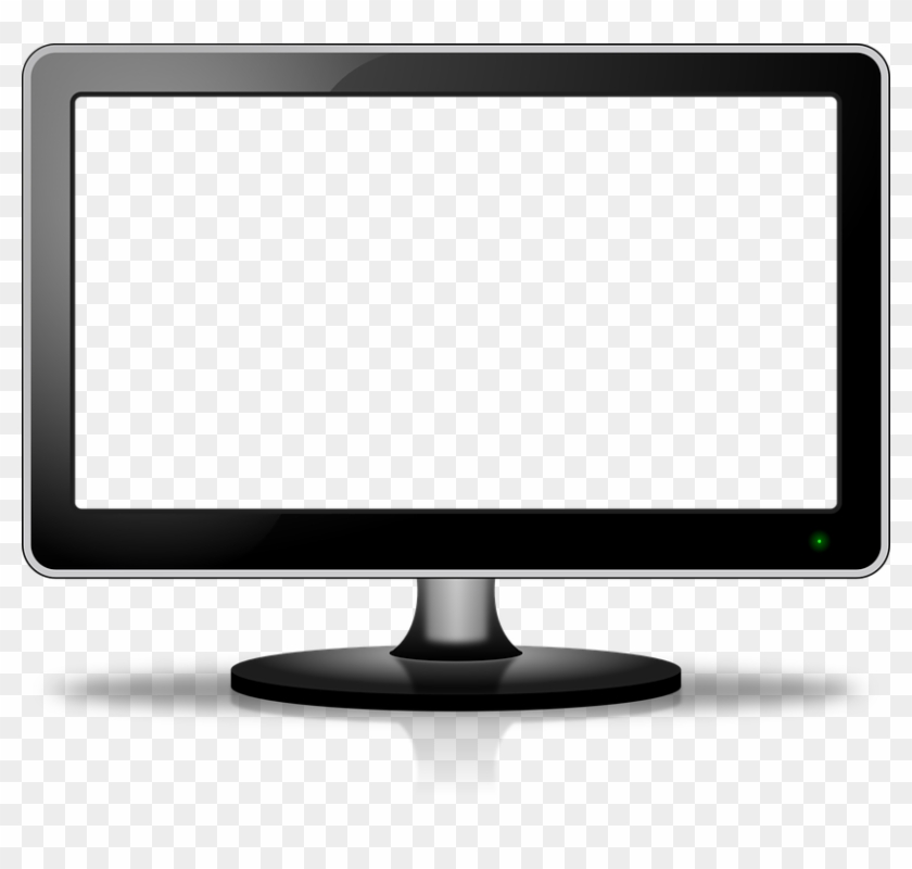 Lcd Television Png Image - Lcd Tv With White Screen #1073837