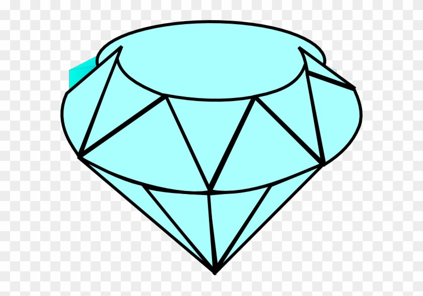 Blue Diamond Clip Art At Clker - Diamond Clip Art #1073874