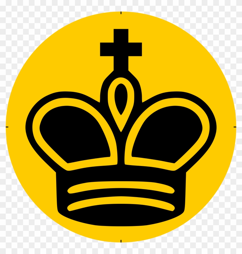 Chess Piece Symbol Black King Rey Negro - Bidak Catur Simbol Raja Catur #1073944