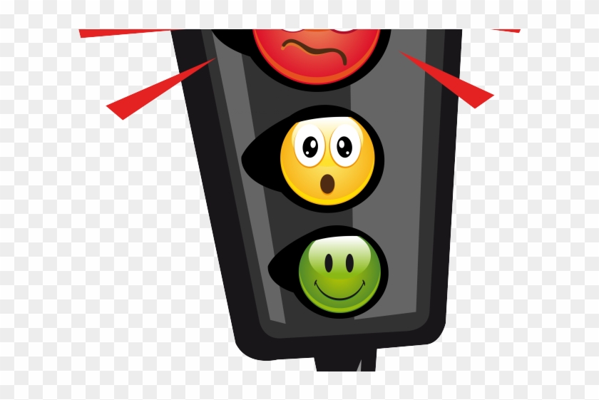 Traffic Light Clipart Emoticon - Smiley Faces Clip Art #1073998
