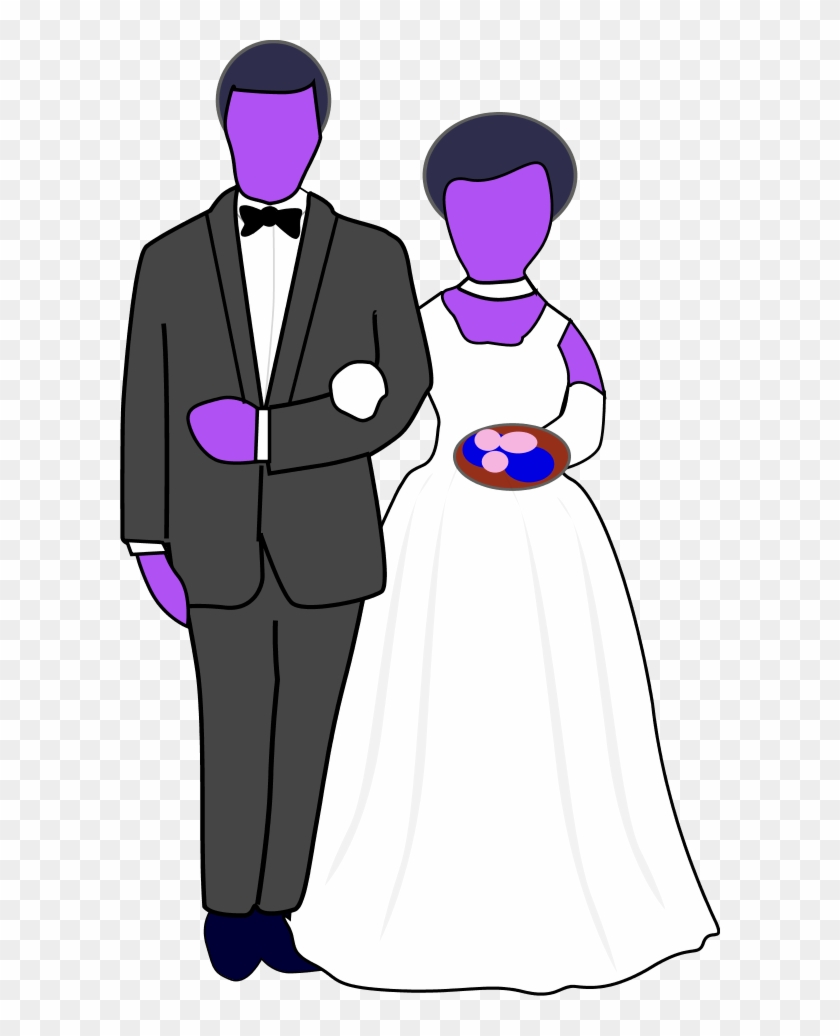 Dancing Couple Clipart - Bride Groom Clip Art #1074067