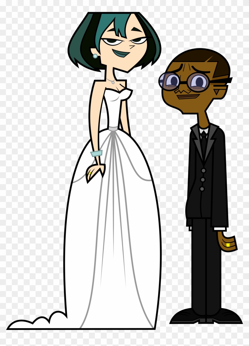 Gwemeron Wedding By Terrance Hearts Art - Total Drama Island Gwen #1074075