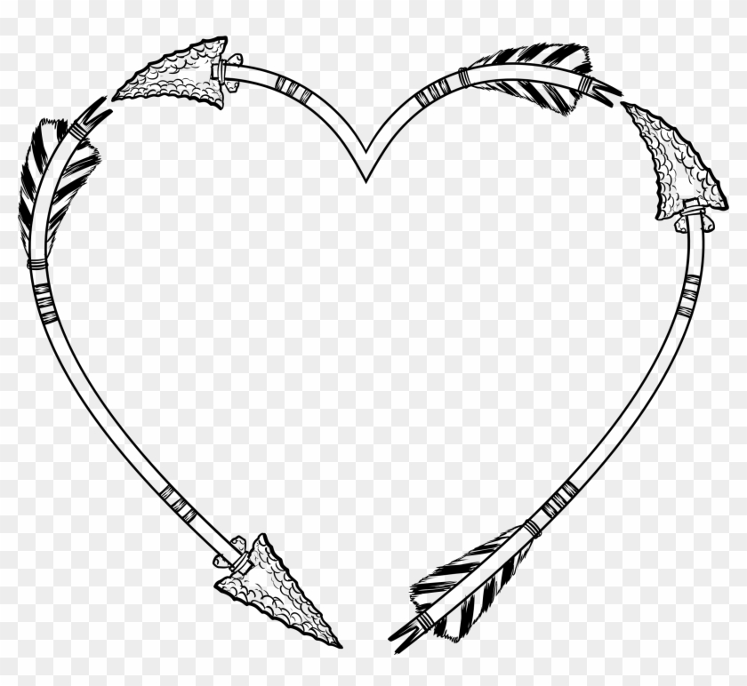 Picture Frames Drawing Desktop Wallpaper Clip Art - Heart Shaped Frame Png #1074119