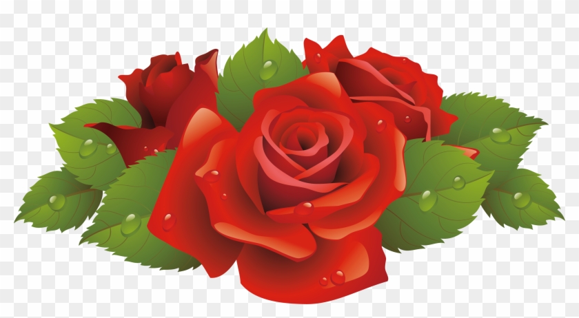 Rose Flower Clip Art - Rose Flower Clip Art #1074246