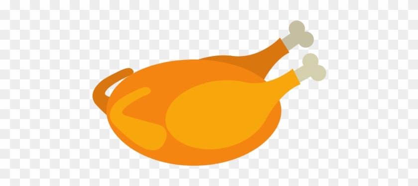 Easter Turkey Food Isolated Icon - Icon Design #1074258