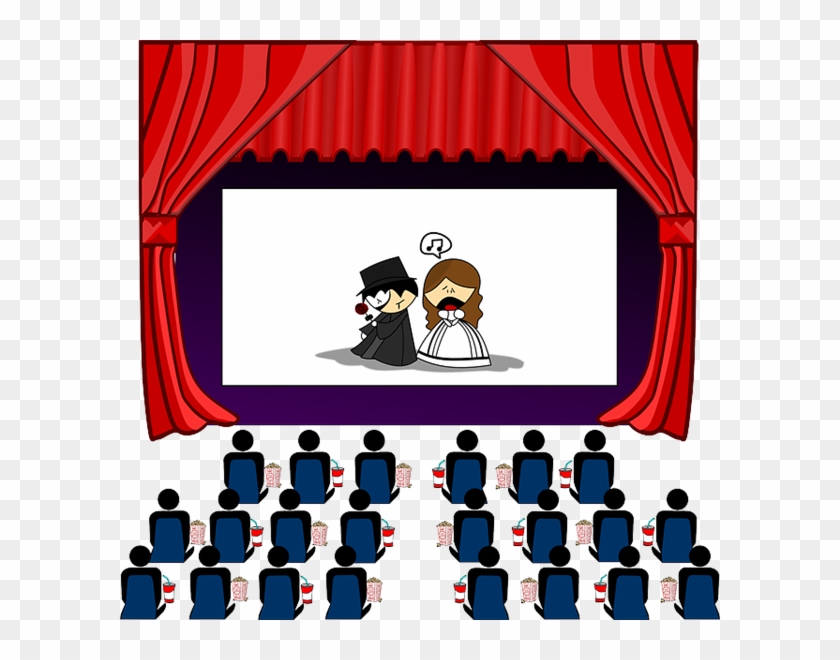 Minneola Elementary Charter School's Theater After - Theatre Curtains Clip Art #1074271
