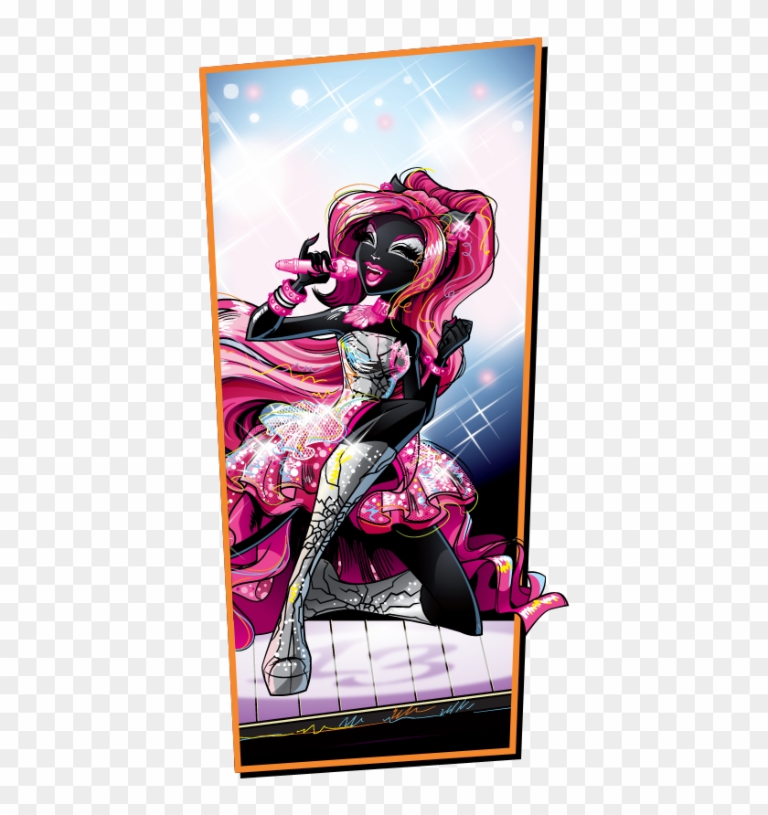 Clip Art - 8 Pcs Monster High Removable Wall Stickers Nursery #1074359