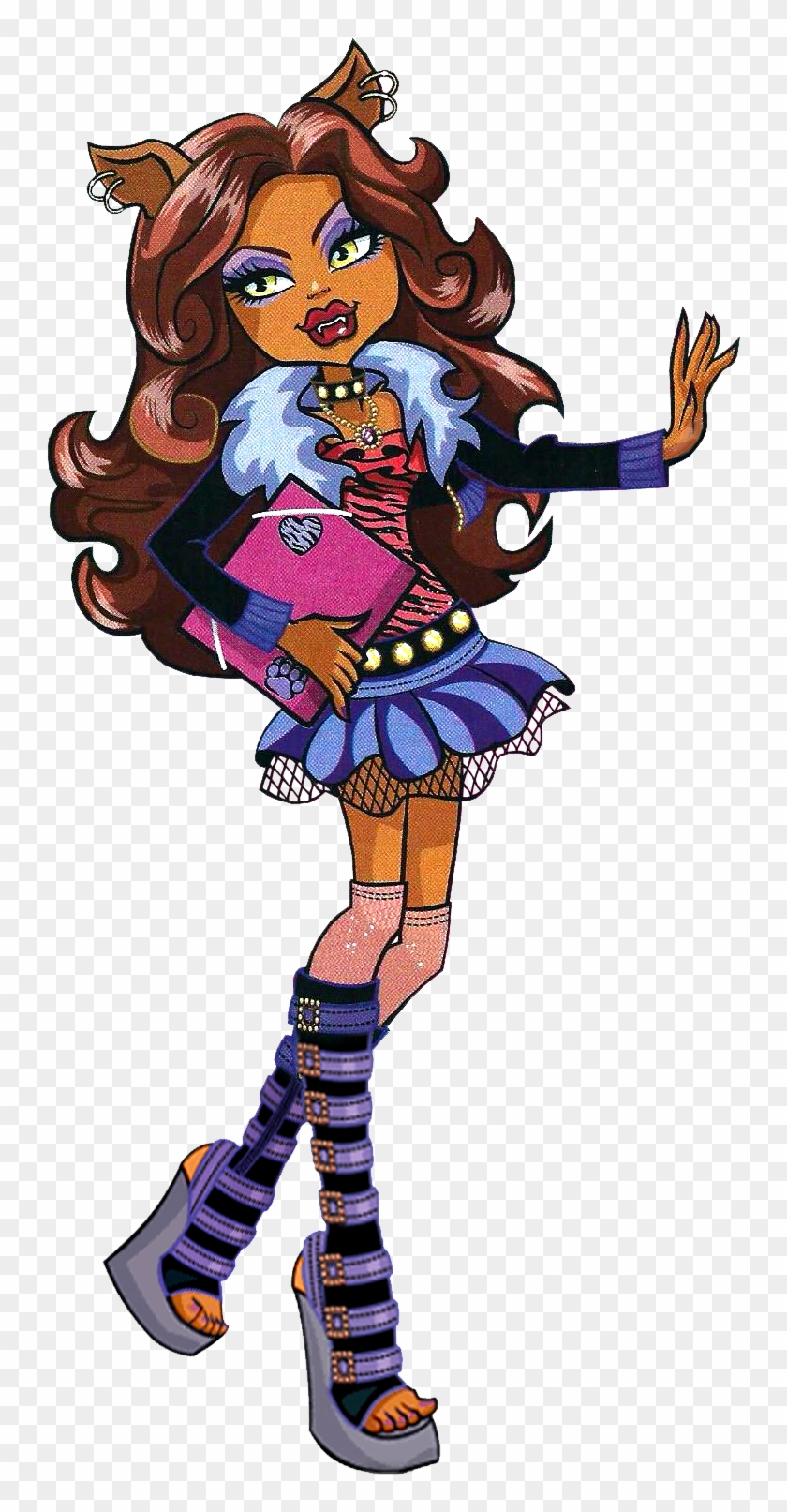 New Profile Art - Claudette Wolf Monster High #1074430