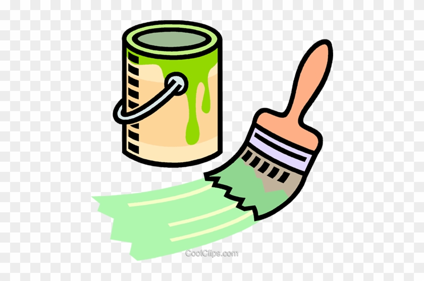 Paint Can - Paint Brush Clip Art #1074463