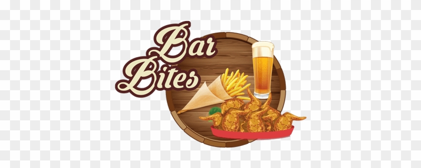 Bar Food Icon With Beer Wings And Fries - Food #1074474