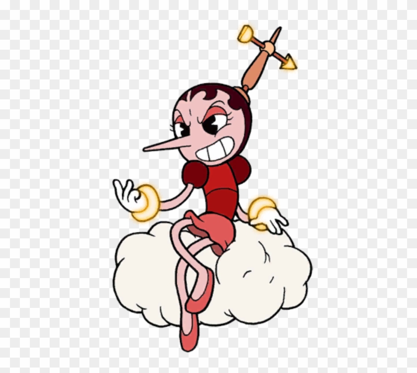 Hilda Berg Intro Sprite - Cuphead Bosses Hilda Berg #1074697