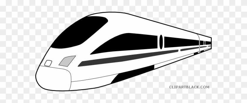 Train Transportation Free Black White Clipart Images - Train Clip Art #1074749