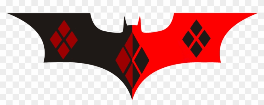 Harley Quinn Batman Logo By Xlexierusso2 - Draw The Batman Logo #1074907