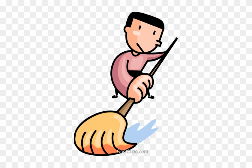 Pin Floor Clip Art - Sweeping The Floor #1074973