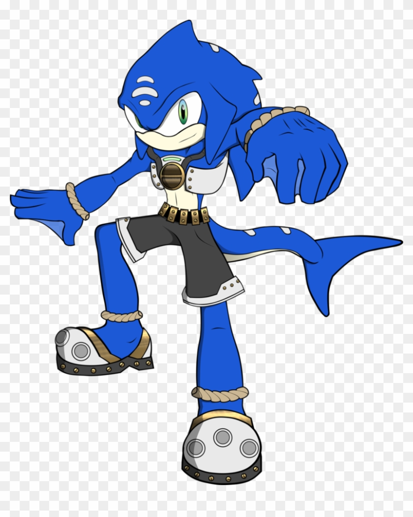 Torren The Whale Shark By Drown T Chameleon - Sonic Fan Characters Chameleon #1074977