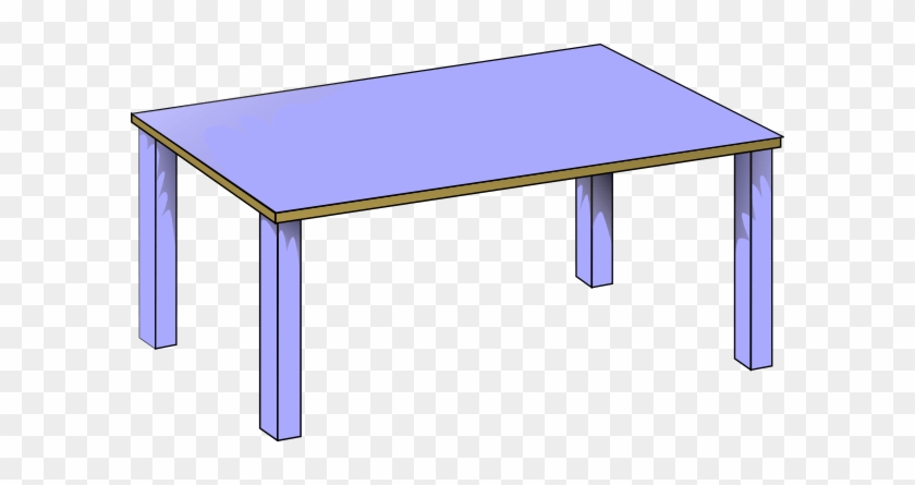26 - Cartoon Table Clipart #1075107