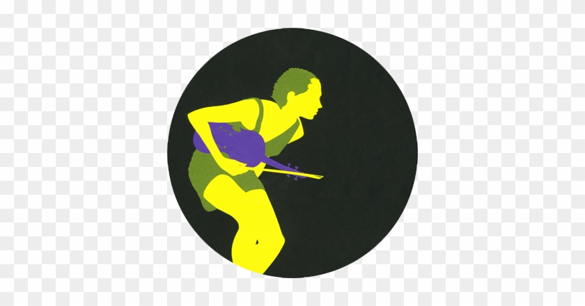 A Girl With A Violin, A Silhouette Cut From Several - Graphic Design #1075194
