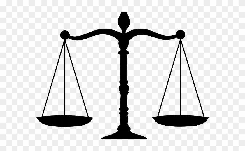Scales Of Justice Clipart #1075242
