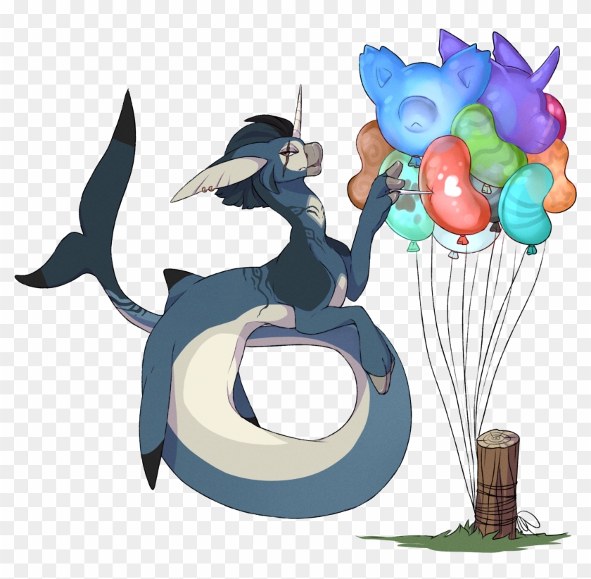 Shirothewhitewolf [carnival/anubias] Pop A Bean Balloon - Cartoon #1075266