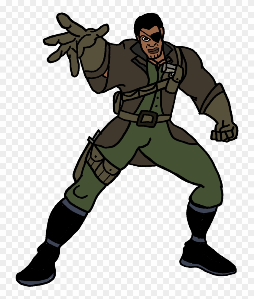 Ww2 Nick Fury By Jmk-prime - Cartoon #1075301