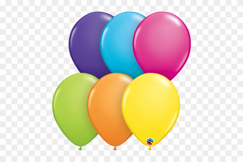 25 Qualatex 11" Helium/air Latex Balloons Solid Colour - 11" Rainbow 50ct Birthday Candles Latex Balloons - #1075308