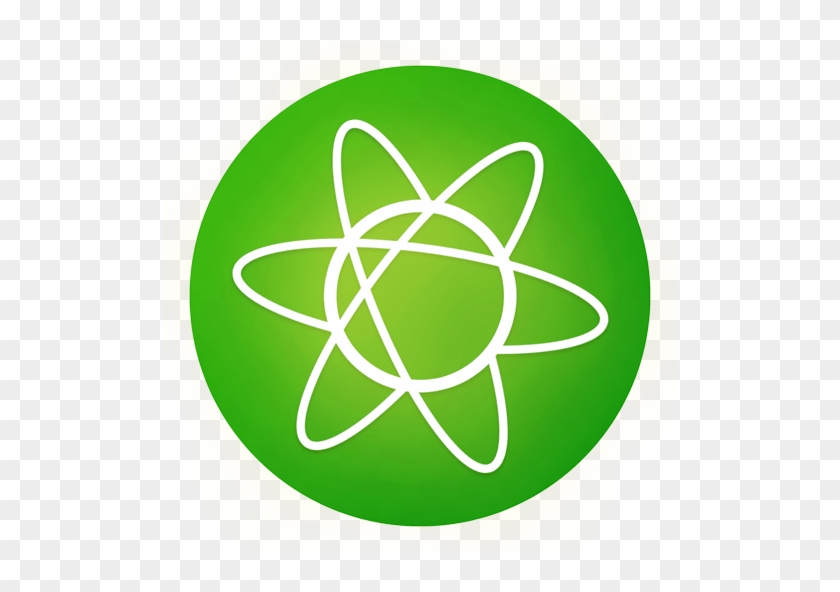 Atom Icon - Portrait Of A Man #1075351
