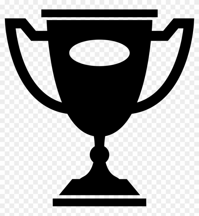 Horses Races Trophy Comments - Trophy Vector Black And White #1075420