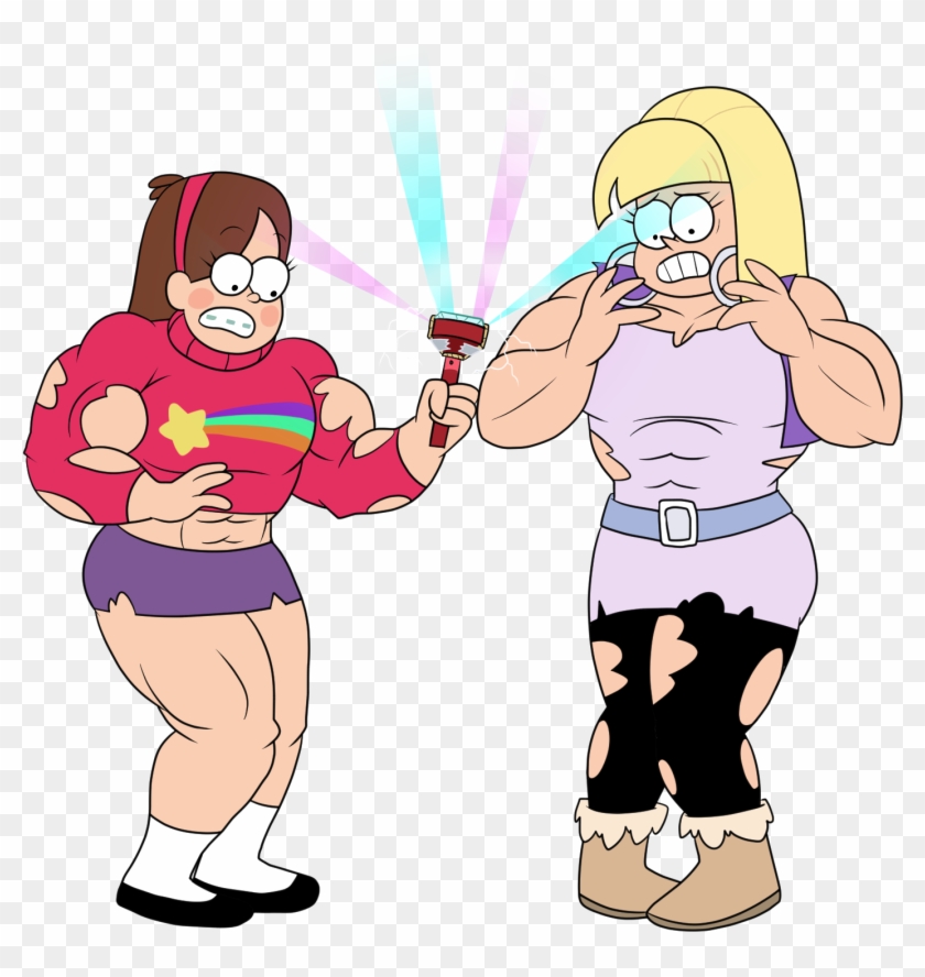 Shattered Crystal - Gravity Falls Muscle Growth #1075520
