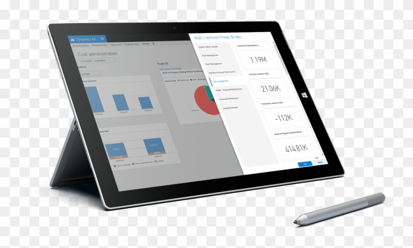 Dymanics Ax Ist Auch Mit Anderen Microsoft Cloud Diensten - Tablet Computer #1075614