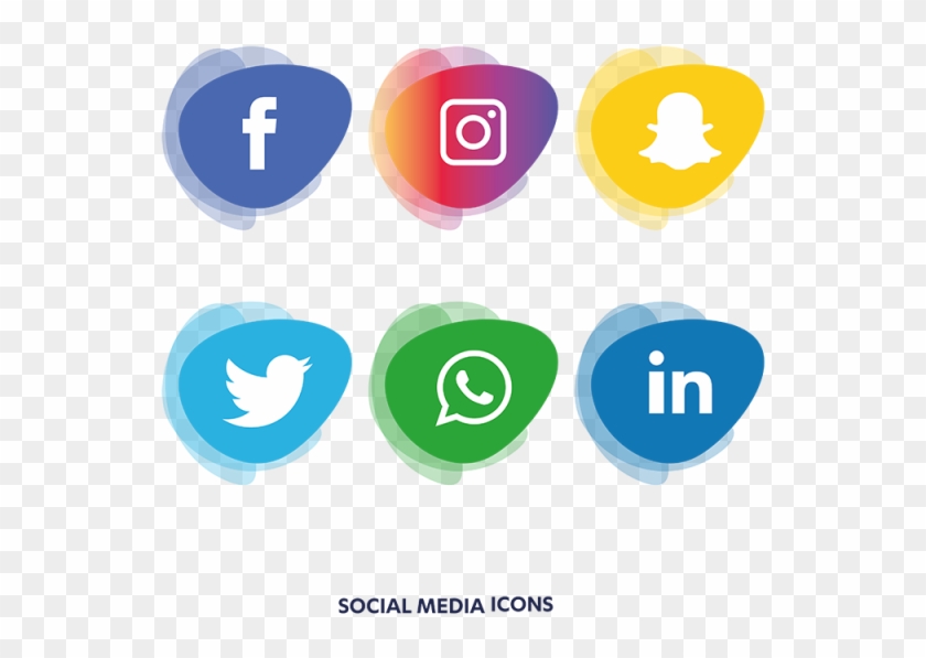 Social Media Icons Set - Social Media Icons Png #1075645