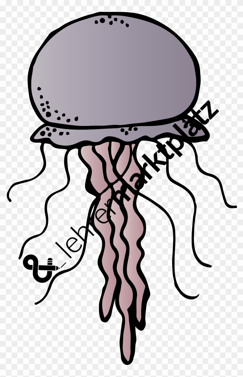 Jellyfish Clipart Melonheadz - Jellyfish Clipart Melonheadz #1075681