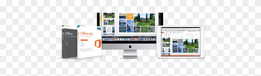 Apple Monitor, Ipad, Office 365 Home Subscription, - Microsoft Office Home & Student 2016 For Mac On #1075684