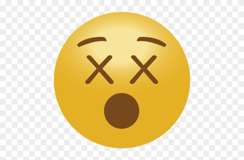 Dead Emoji Emoticon Transparent Png - Emoji Png #1075772