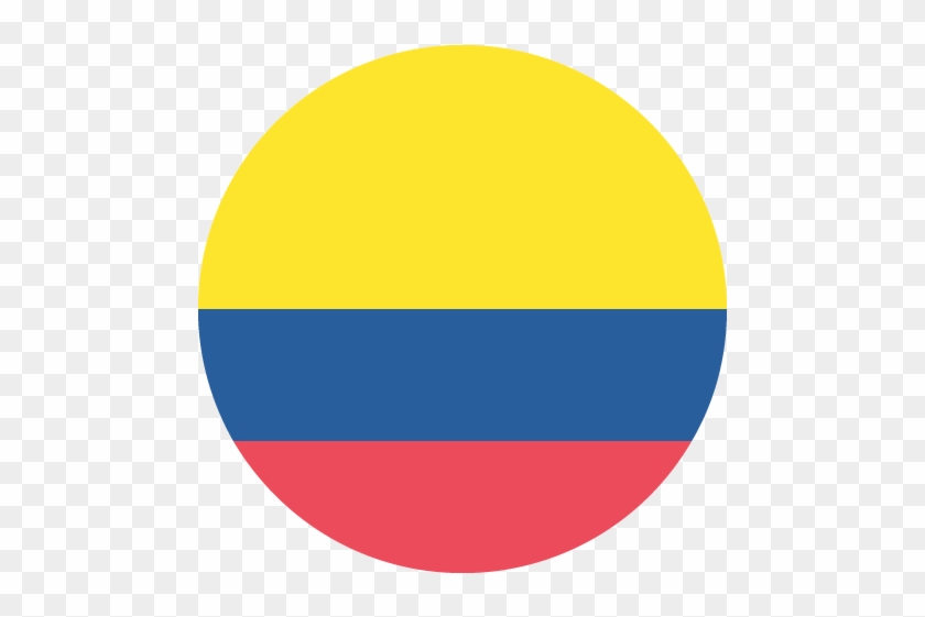 Colombia Flag Vector Emoji Icon - Colombia Icon #1075780