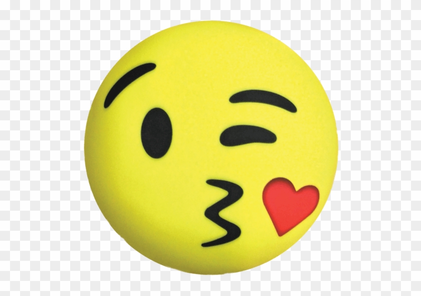 Kissy Heart Emoji Microbead Pillow - Iscream Love 2 U Kissy Face Emoji Microbead Pillow #1075841