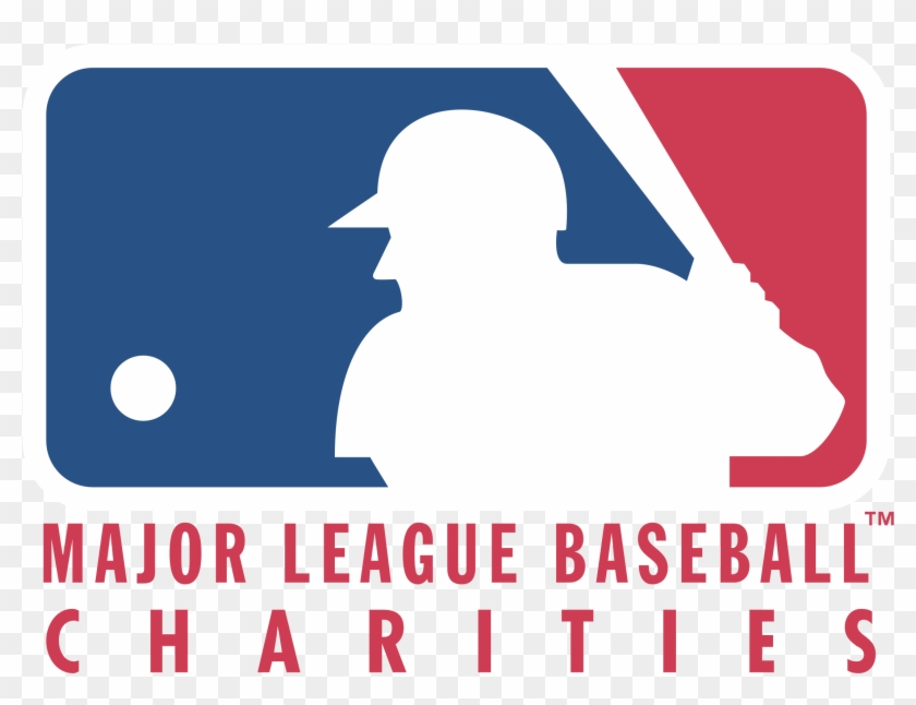 Major League Baseball Charities Logo Png Transparent - Major League Baseball Logo #1075856