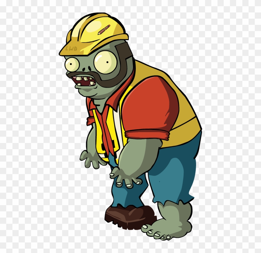 Engineer Zombie By Lolwutburger - Plants Vs Zombies Engineer #1075868