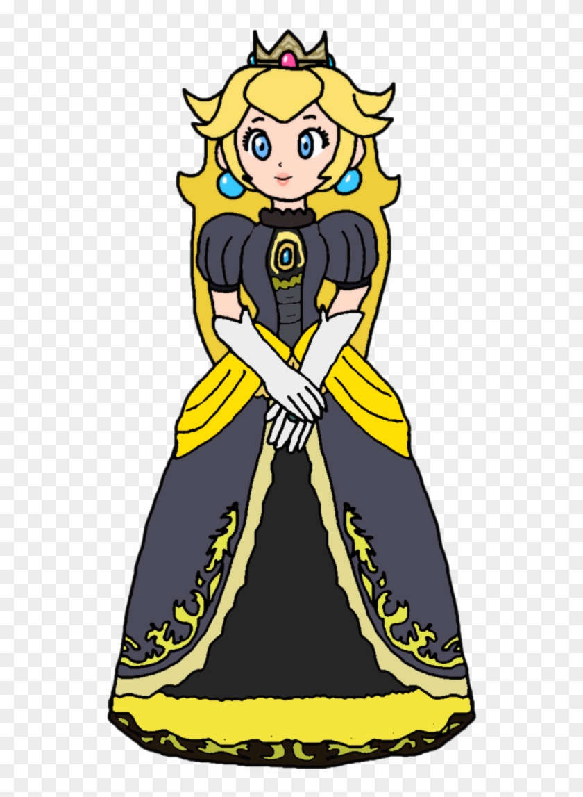 Smash 4 By Katlime - Princess Peach Black Dress #1075870