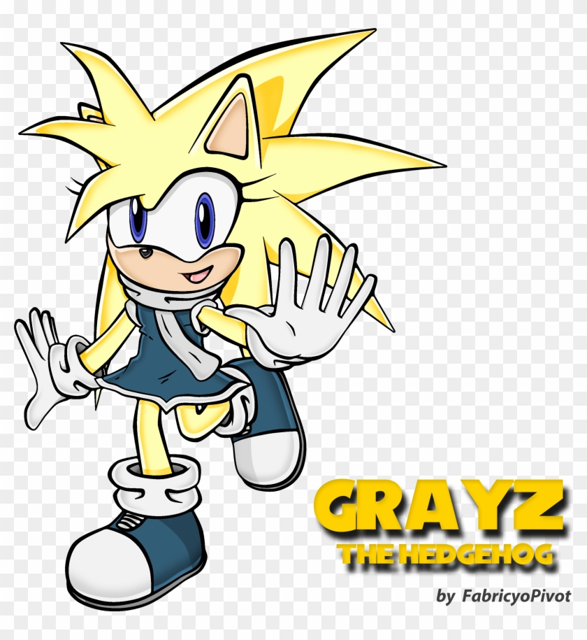 Fabricyopivot 11 13 Grayz The Hedgehog Sonic Adventure - Cartoon #1075978