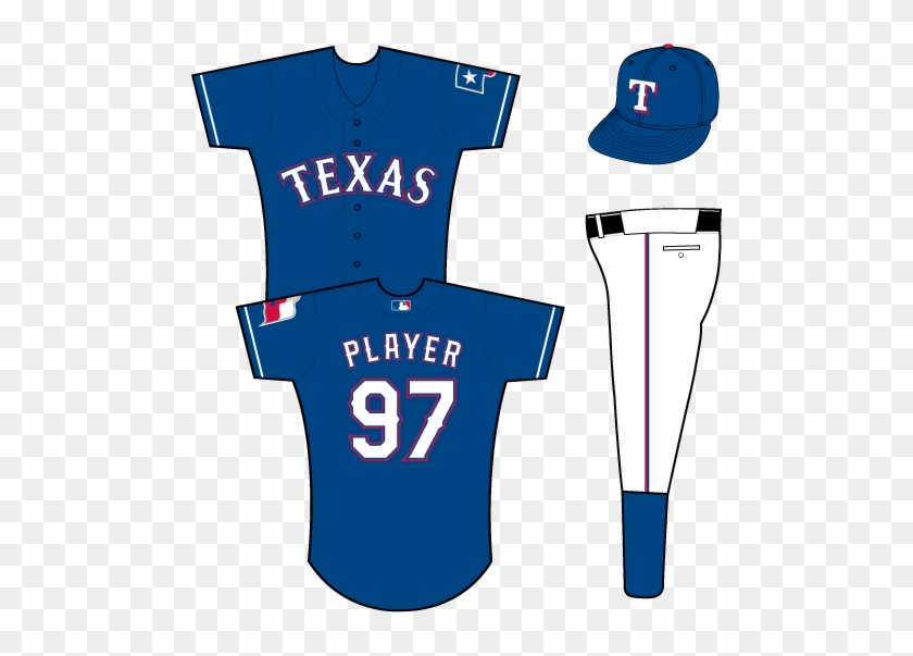 Texas Rangers Alternate Uniform - Los Angeles Dodgers Alternate Uniform #1075987
