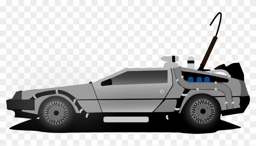 Back To The Future Car Cartoon #1076048